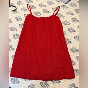 Abercrombie & Fitch Red Dress